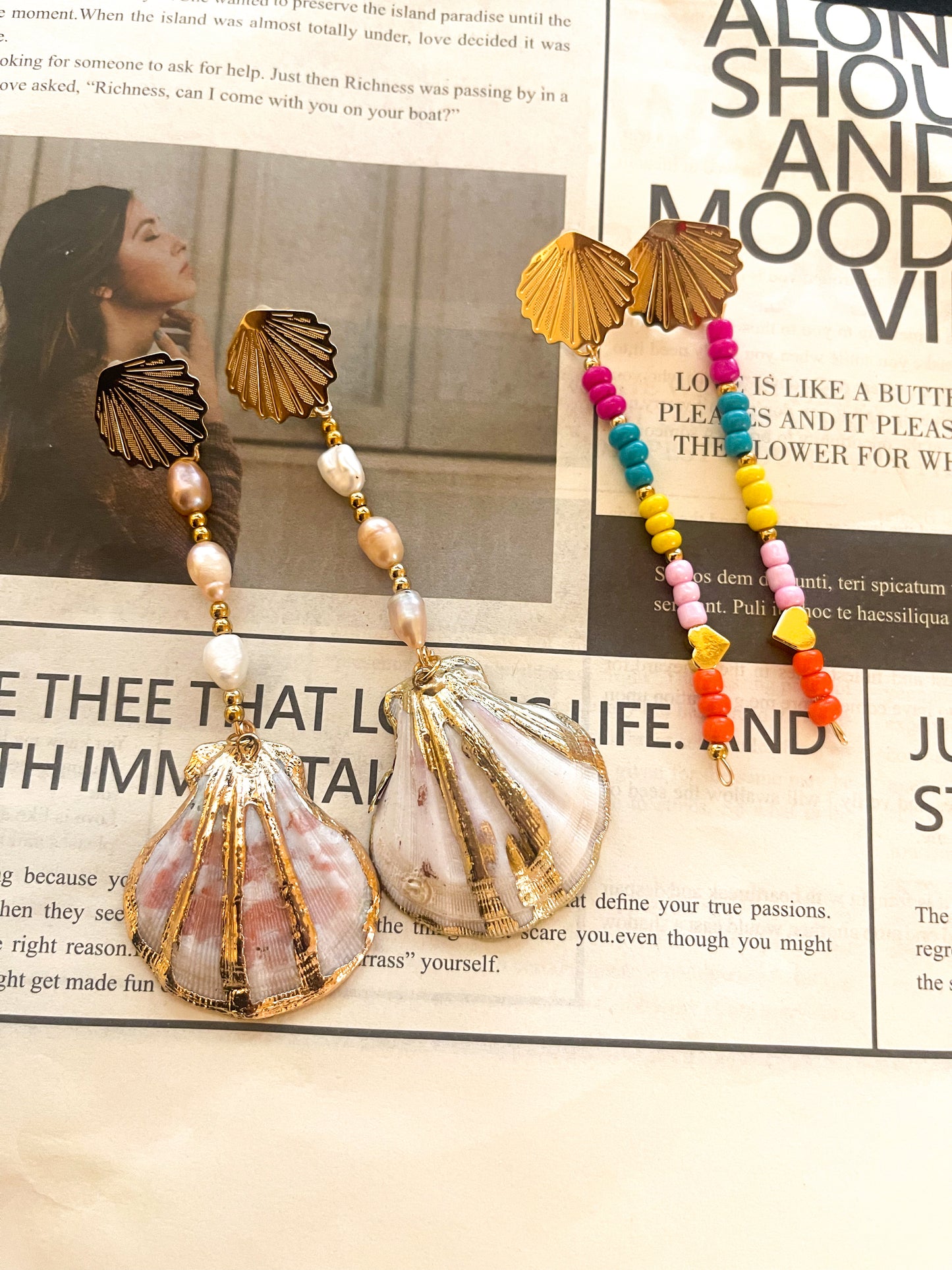 Concha Earrings