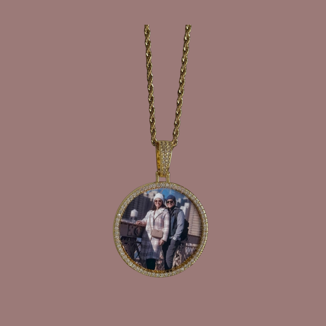 Photo necklace